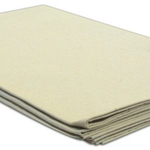 100% Cotton Twill Weave Dust Sheet - Size 121cm x 190cm - quick-cleaning-supplies