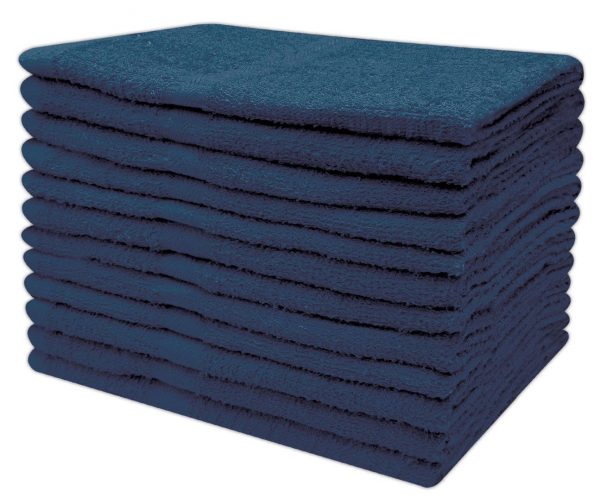 Cheap Hand Towels Budget Quality 300 Gsm - Pack of 12 - quick-cleaning-supplies