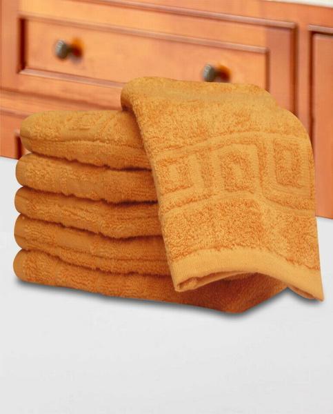100% Cotton Wash Mitts Face Cloth Glove - Pack of 2 - quick-cleaning-supplies