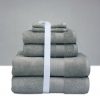 100% Combed Cotton Towel Set 600 GSM - Set of 6 - quick-cleaning-supplies
